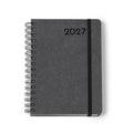 Agenda con anillas tamaño A5, con tapas de cuero | KURTIS (AG1005)