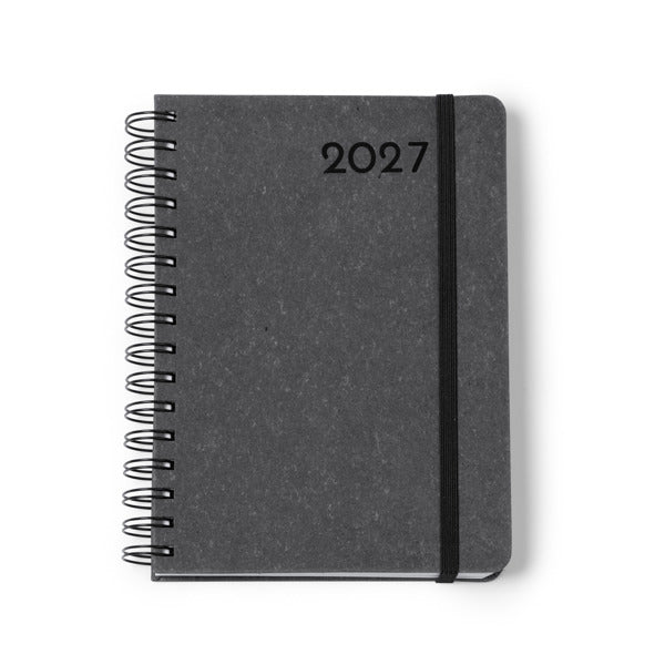 Agenda con anillas tamaño A5, con tapas de cuero | KURTIS (AG1005)