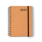 Agenda con anillas tamaño A5, con tapas de cuero | KURTIS (AG1005)