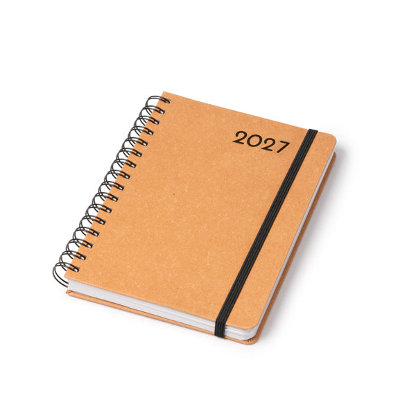 Agenda con anillas tamaño A5, con tapas de cuero | KURTIS (AG1005)