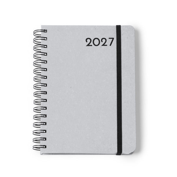 Agenda con anillas tamaño A5, con tapas de cuero | KURTIS (AG1005)