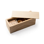 Set de 3 juegos de habilidad en madera natural | ROCKS (JU1009)