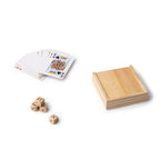Set de 2 juegos de mesa: baraja francesa y dados | BRISCA (JU1016)