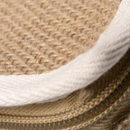 Nevera realizada en yute con bolsillo frontal en | FLORIT (TB1034)