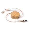 Cable cargador extensible con cuerpo elaborado en | GARYK (CR1049)
