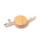 Cable cargador extensible con cuerpo elaborado en | GARYK (CR1049)