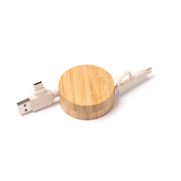 Cable cargador extensible con cuerpo elaborado en | GARYK (CR1049)