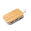 El puerto USB HUB elaborado en bambú | KRUSE (CR1050)