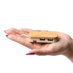 El puerto USB HUB elaborado en bambú | KRUSE (CR1050)