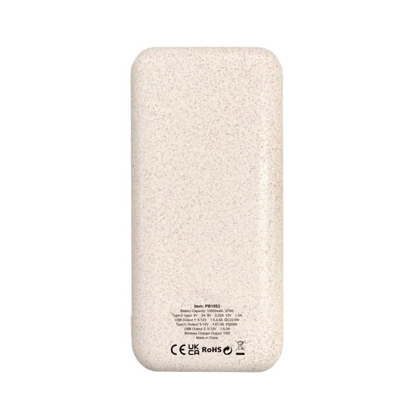 Batería externa de 10000 mAh con cuerpo elaborado | BLASTER (PB1053)