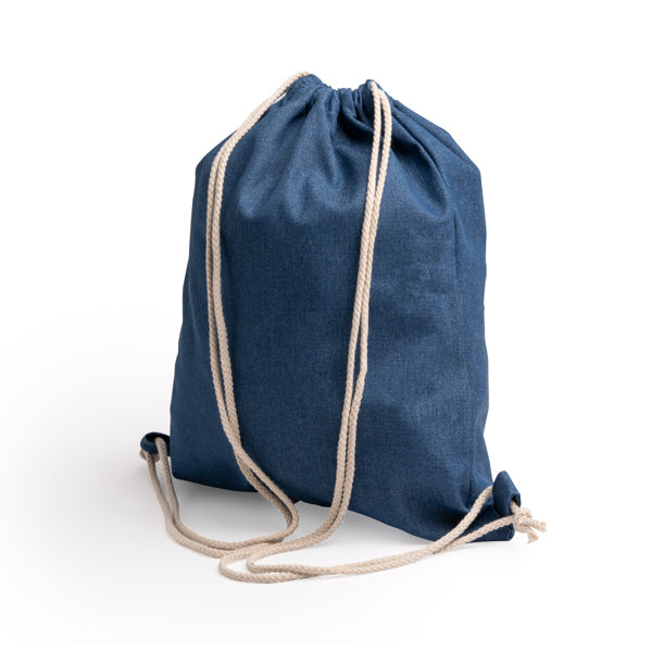 Mochila realizada en tejido vaquero reciclado con | BONEY (MO1073)