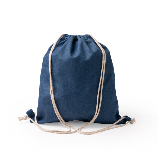 Mochila realizada en tejido vaquero reciclado con | BONEY (MO1073)