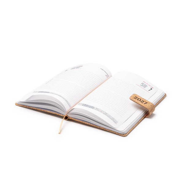 Agenda tamaño A5 realizada con corcho y cubierta | VASIR (AG1127)