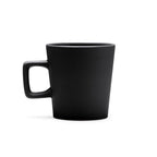 Taza de cerámica con acabado mate y asa cuadrada, | GALVAN (TZ1133)