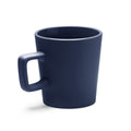 Taza de cerámica con acabado mate y asa cuadrada, | GALVAN (TZ1133)