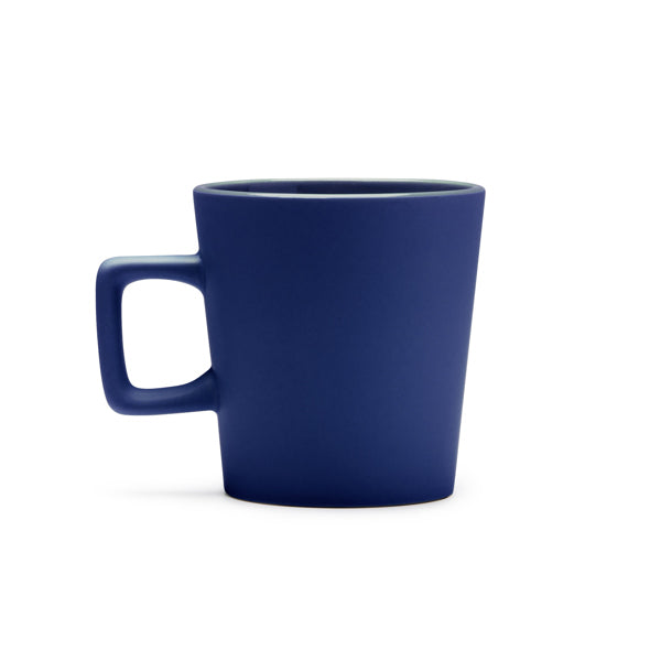 Taza de cerámica con acabado mate y asa cuadrada, | GALVAN (TZ1133)