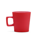 Taza de cerámica con acabado mate y asa cuadrada, | GALVAN (TZ1133)