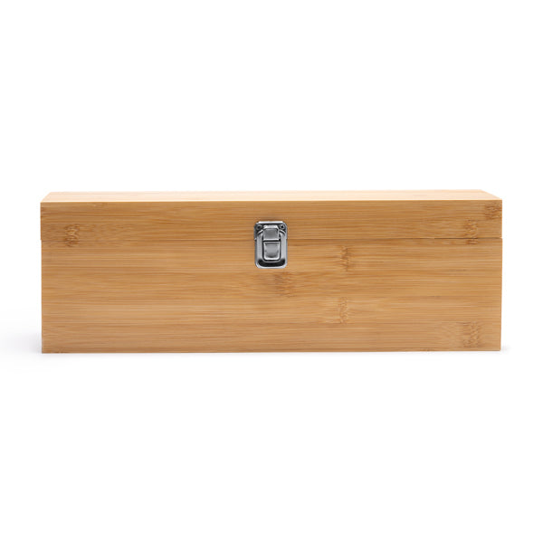 Estuche para botella de vino elaborado de bambú, | BORDEL (AB1138)