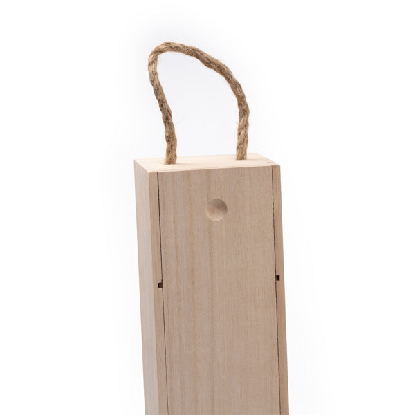 Caja de madera con asa para transportar de manera | MARNE (SP1139)
