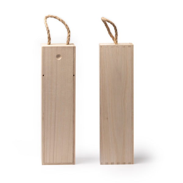 Caja de madera con asa para transportar de manera | MARNE (SP1139)