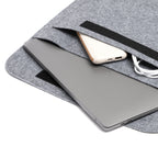 Funda para portátil de 15" realizada en fieltro | AMBER (FU1141)