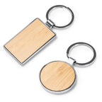 Llavero con diseño rectangular o circular | KARBY (KO1147)