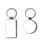 Llavero con diseño rectangular o circular | KARBY (KO1147)
