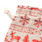 Bolsa para regalo de Navidad estampada con | SIMUT (XM1156)