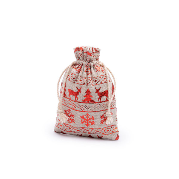 Bolsa para regalo de Navidad estampada con | SIMUT (XM1156)