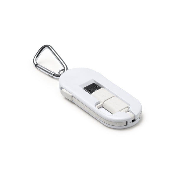 Cable cargador 4 en 1, con cuerpo fabricado en | DIONE (CR1168)