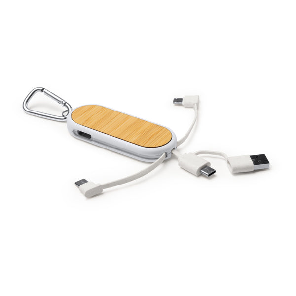 Cable cargador 4 en 1, con cuerpo fabricado en | DIONE (CR1168)