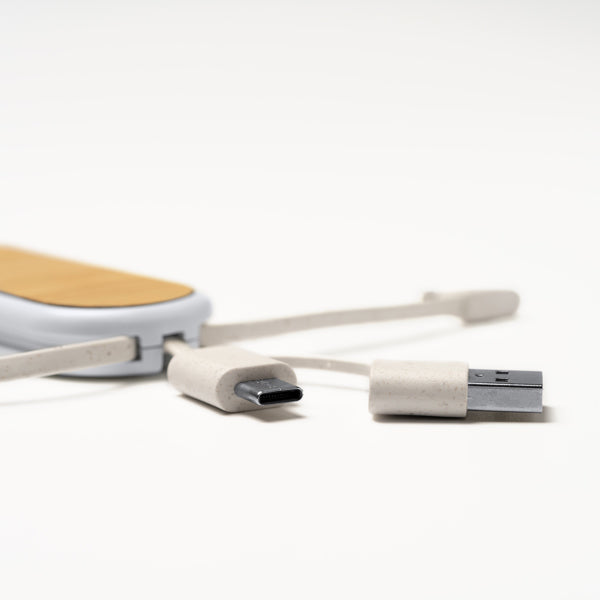 Cable cargador 4 en 1, con cuerpo fabricado en | DIONE (CR1168)