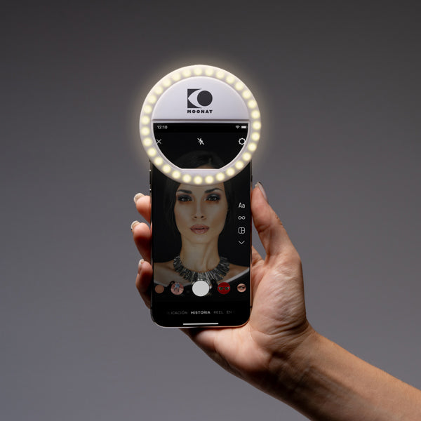 Luz LED para smartphone con tres niveles de | LUMAX (IA1179)