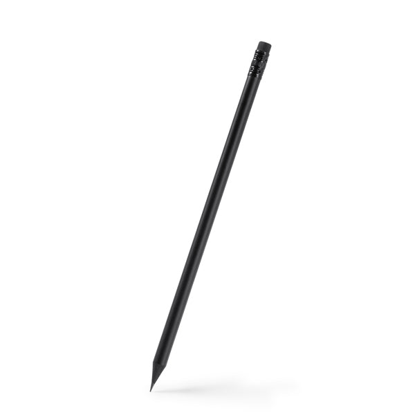 Lápiz con cuerpo elaborado en madera, color negro | KONAX (LA1185)