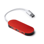 Puerto USB realizado en aluminio reciclado | DORIAN (IA1202)
