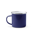 Taza metálica esmaltada, con diseño retro y | CARDIF (TZ1213)