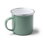 Taza metálica esmaltada, con diseño retro y | CARDIF (TZ1213)