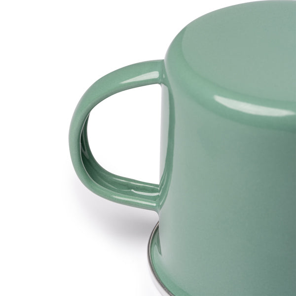 Taza metálica esmaltada, con diseño retro y | CARDIF (TZ1213)
