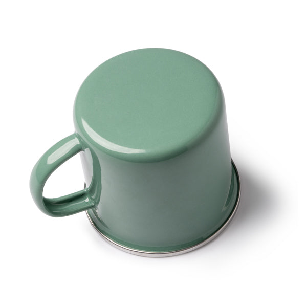 Taza metálica esmaltada, con diseño retro y | CARDIF (TZ1213)