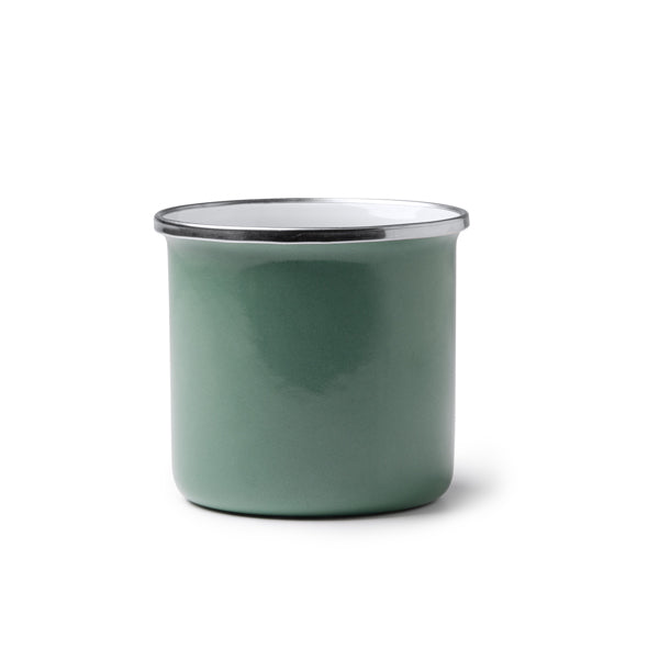 Taza metálica esmaltada, con diseño retro y | CARDIF (TZ1213)