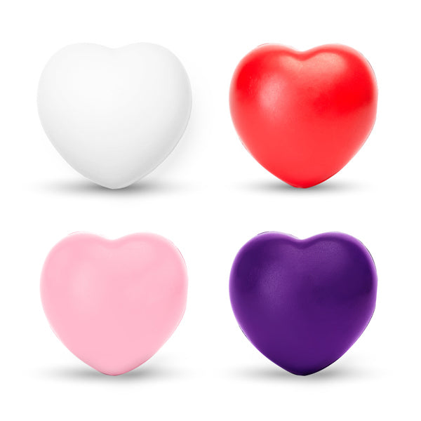 Corazón anti-estrés en color liso, con tacto | BIKU (SB1229)