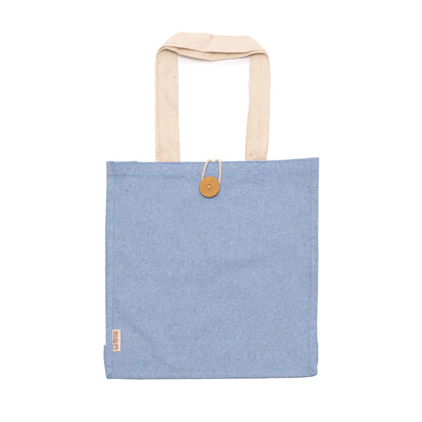 Bolsa de algodón reciclado 300g/m² con acabado | BARMER (BO1251)