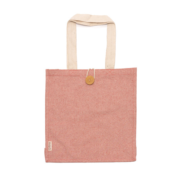 Bolsa de algodón reciclado 300g/m² con acabado | BARMER (BO1251)