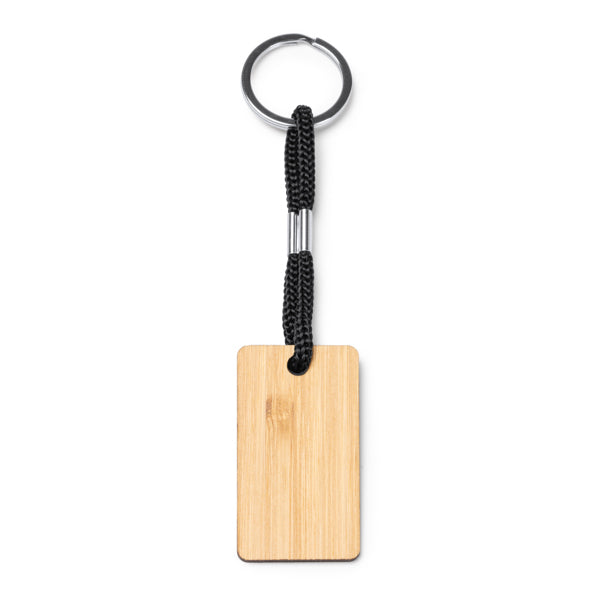 Llavero de madera en dos formatos con resistente | YESTE (KO1253)