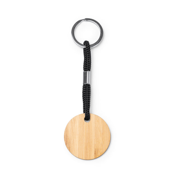 Llavero de madera en dos formatos con resistente | YESTE (KO1253)