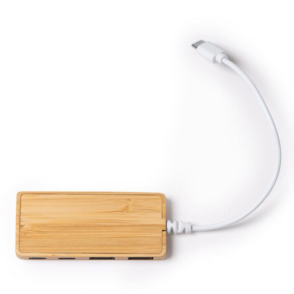 Puerto USB realizado en bambú | PABLEK (IA1263)