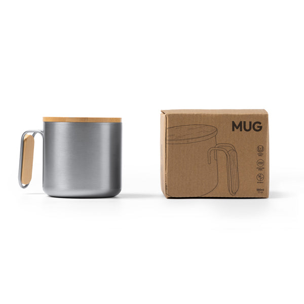 Taza de acero inoxidable 304 reciclado con | RIMOR (TZ1264)