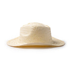Sombrero de paja natural con diseño liso y banda | FANDON (SR1269)