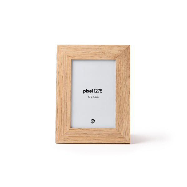 Portafotos 10x15 en acabado en madera MDF con | PIXEL (HO1278)