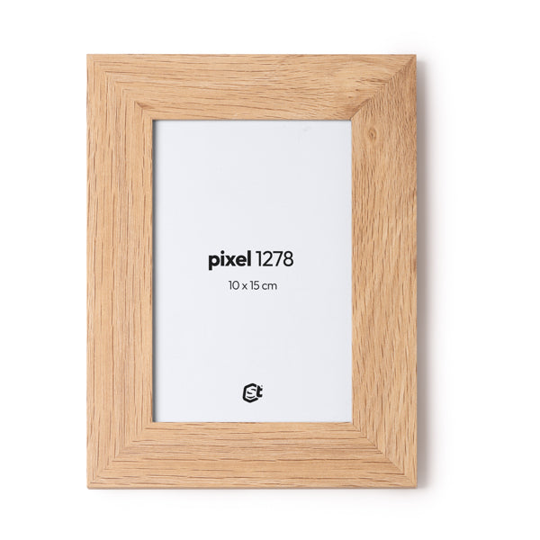 Portafotos 10x15 en acabado en madera MDF con | PIXEL (HO1278)